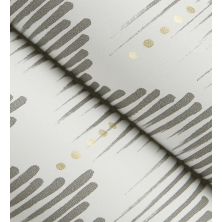 Papel pintado frecuencia de ondas naturales color visón - Misty Waves 683793