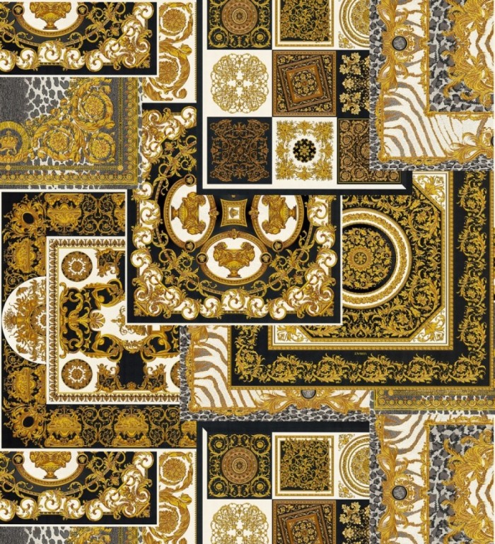 Papel pintado mosaico de Versace - Donatello 126348