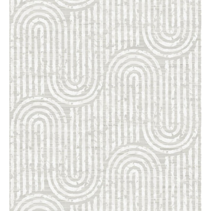 Papel pintado arcos geométricos tonos neutros - Juma Arch 683801