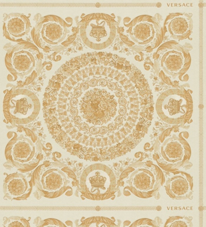 Papel pintado rosetones de Versace - Giovanni 126357