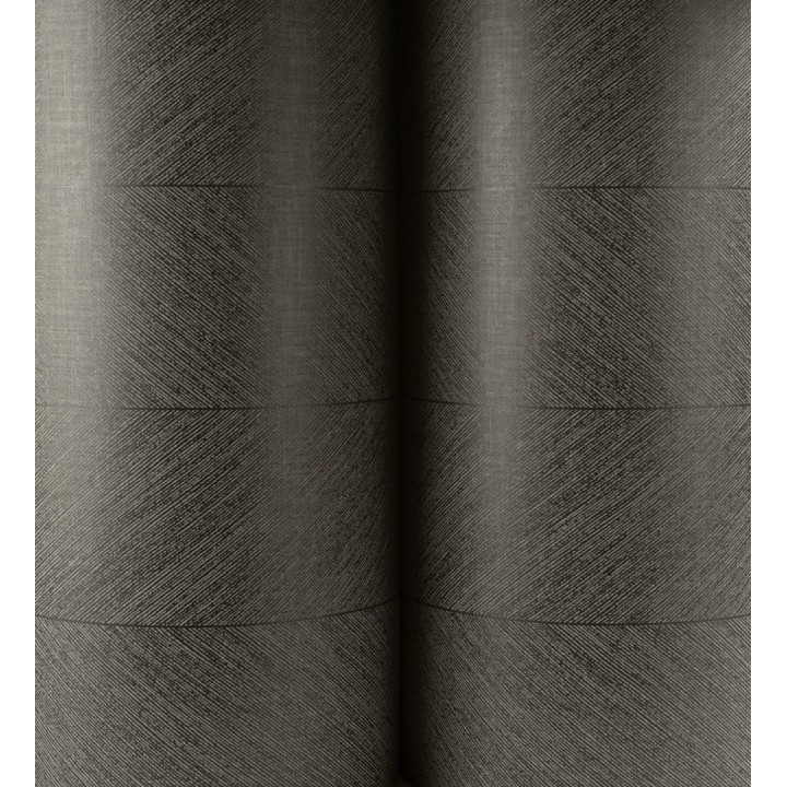 Papel pintado de espigas tejido en hilo noble tonos marrón chocolate - York Spike 683850