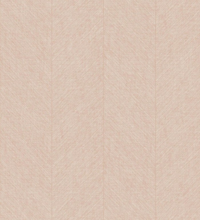 Papel pintado de espigas tejido en hilo noble tonos rosa palo - York Spike 683853