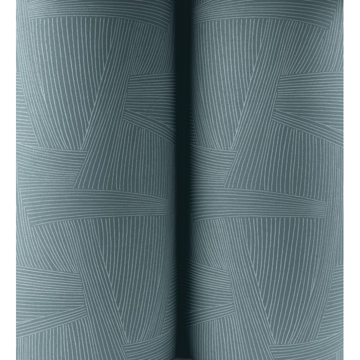 Papel pintado de líneas abstractas fondo azul - Miller Interweave 683865