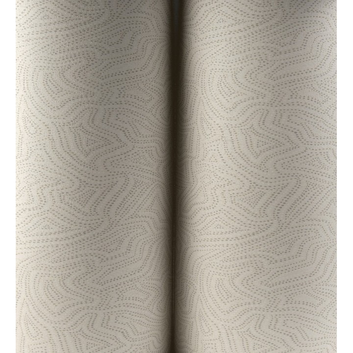 Papel pintado de ondas en micropuntillismo artístico fondo beige - Harlem Stipple 683875