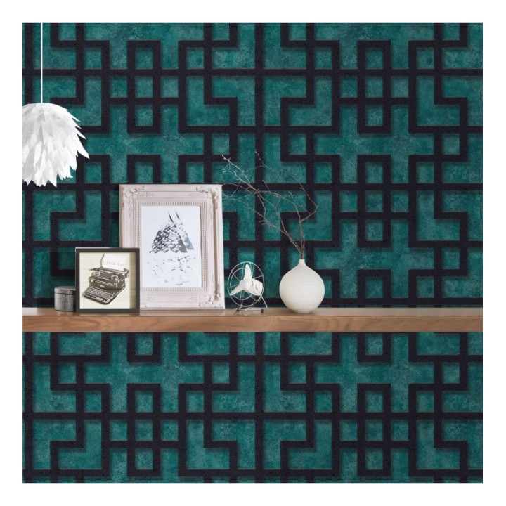 Papel pintado celosía japonesa - Bellagio 126381