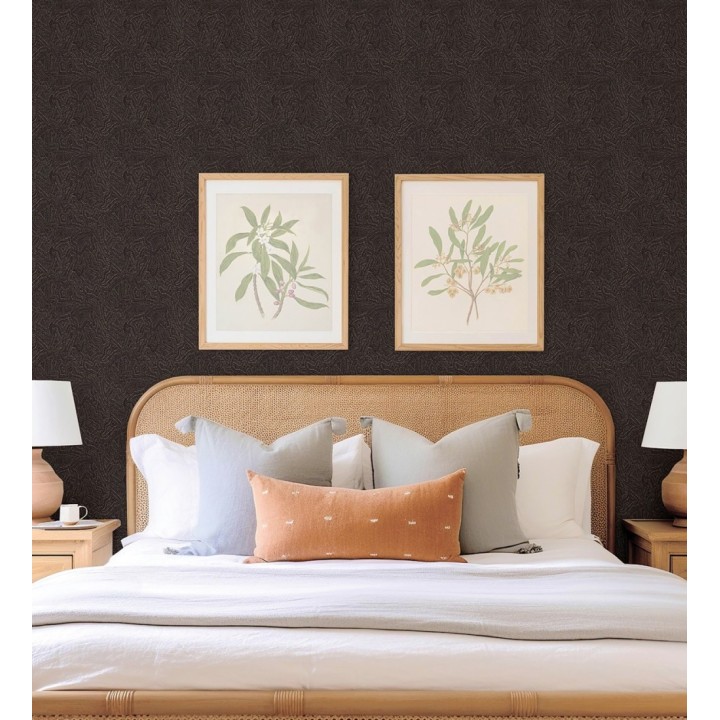 Papel pintado de ondas en micropuntillismo artístico fondo negro - Harlem Stipple 683877