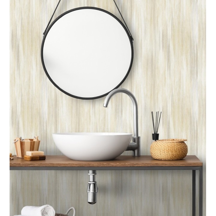 Papel pintado telar artesano tonos arena - Ritz Dupioni 683880