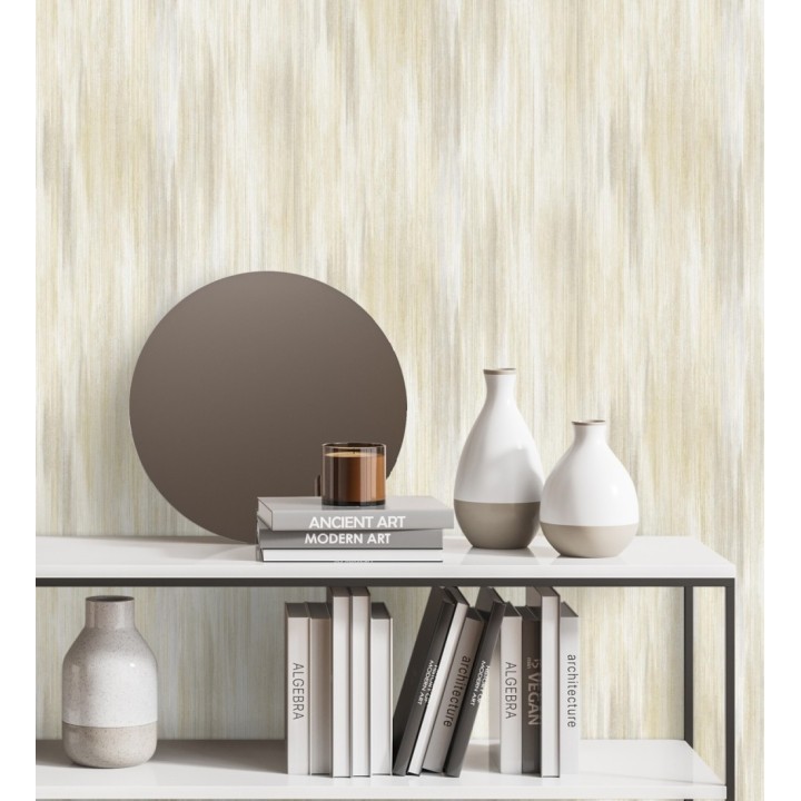 Papel pintado telar artesano tonos arena - Ritz Dupioni 683880