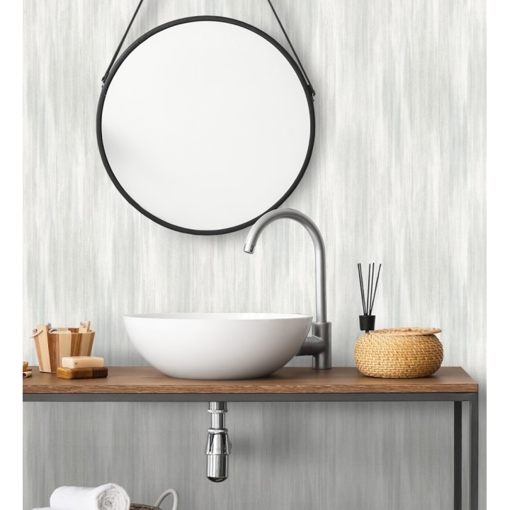 Papel pintado telar artesano tonos grises - Ritz Dupioni 683882