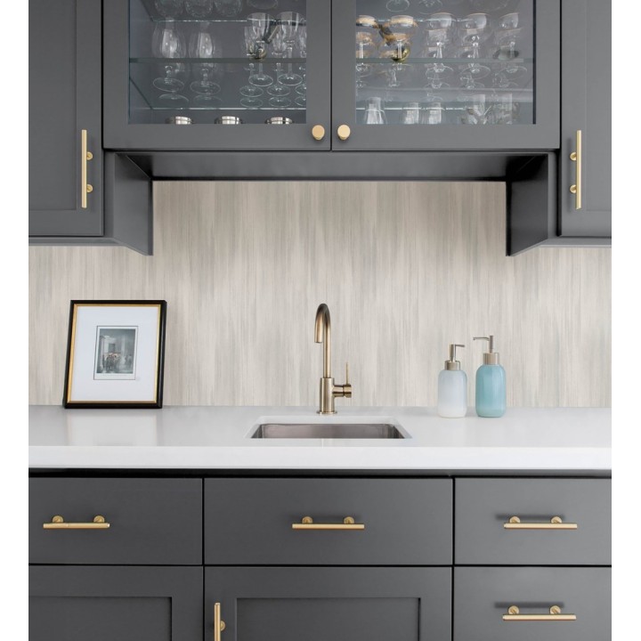 Papel pintado telar artesano tonos grises - Ritz Dupioni 683882