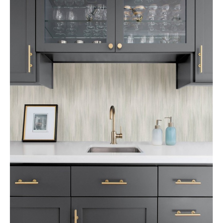 Papel pintado telar artesano tonos verdes - Ritz Dupioni 683883