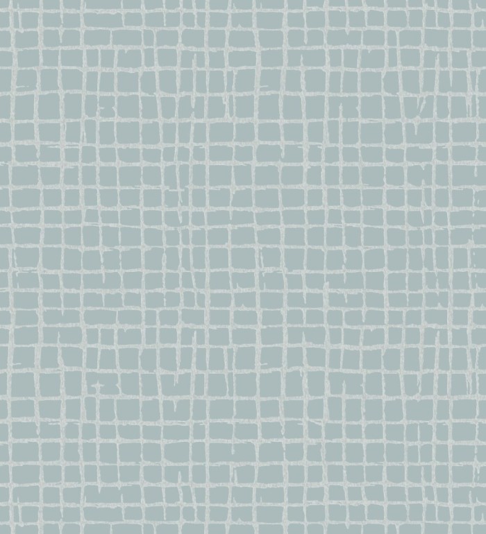 Papel pintado de mosaicos abstractos estilo artístico tonos azules - Dax Turbi 683900