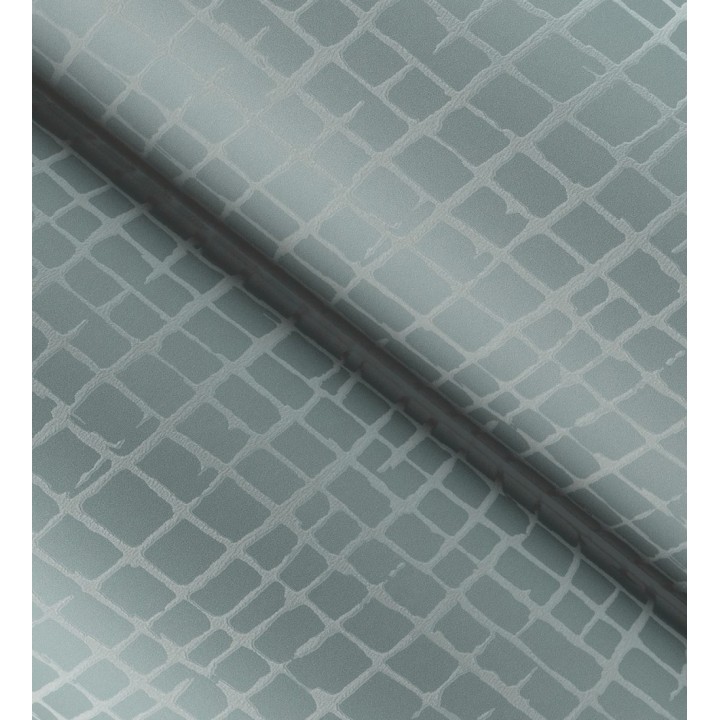 Papel pintado de mosaicos abstractos estilo artístico tonos azules - Dax Turbi 683900