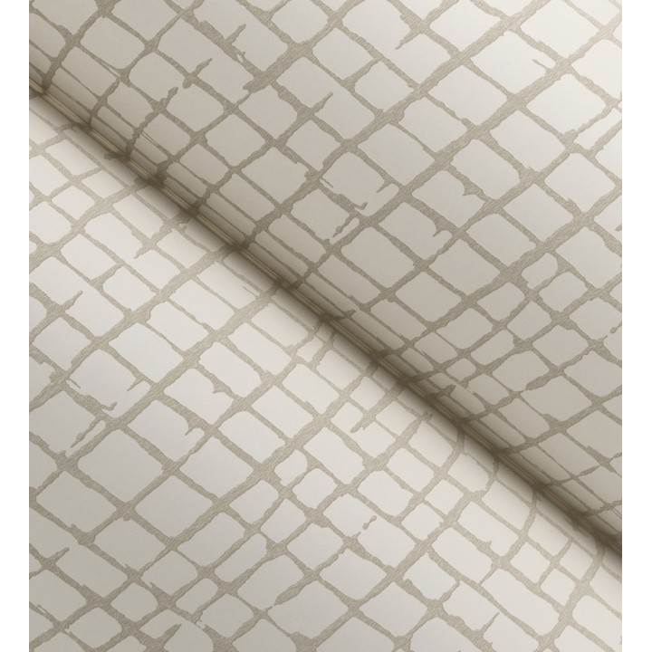 Papel pintado de mosaicos abstractos estilo artístico tonos beige - Dax Turbi 683901