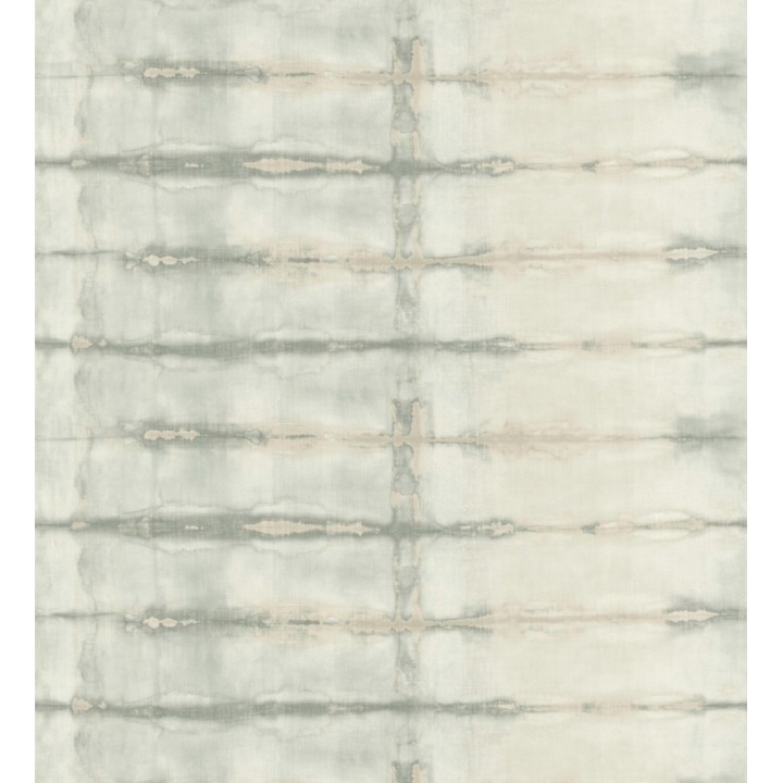 Papel pintado estilo shibori tonos verdes - Sora Shibori 683913