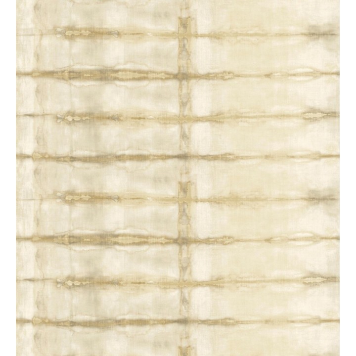 Papel pintado estilo shibori tonos ocre - Sora Shibori 683915