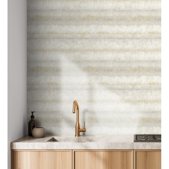 Papel pintado efecto cemento pátina artesanal tonos neutros - Nolan Strata 683916