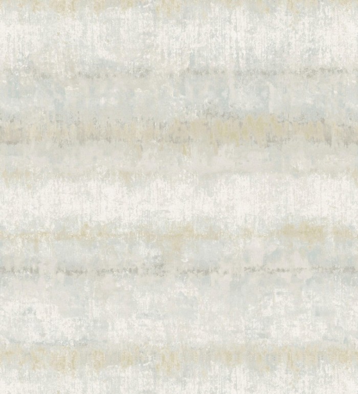 Papel pintado efecto cemento pátina artesanal tonos verde claro y arena - Nolan Strata 683917