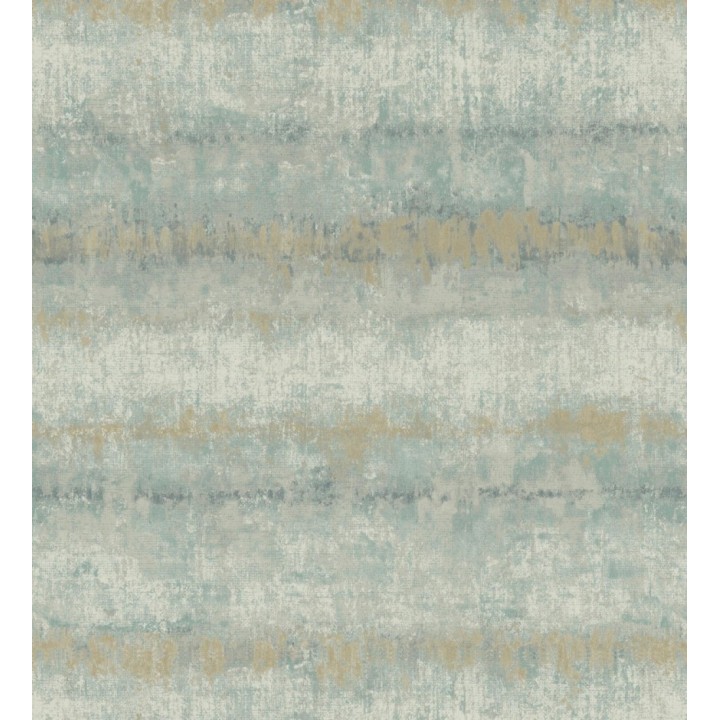 Papel pintado efecto cemento pátina artesanal tonos verde agua - Nolan Strata 683918