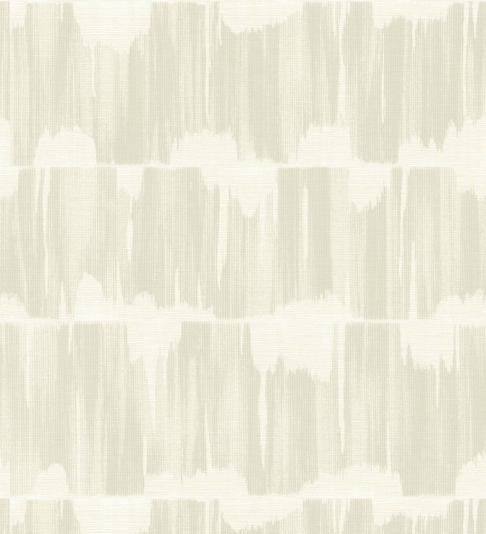 Papel pintado esencia de telar marfil noble estilo wabi sabi - Kira Ikat 683938