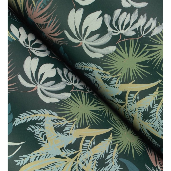 Papel pintado prestigioso tapiz botánico efecto óleo - Indra Exotic 683940