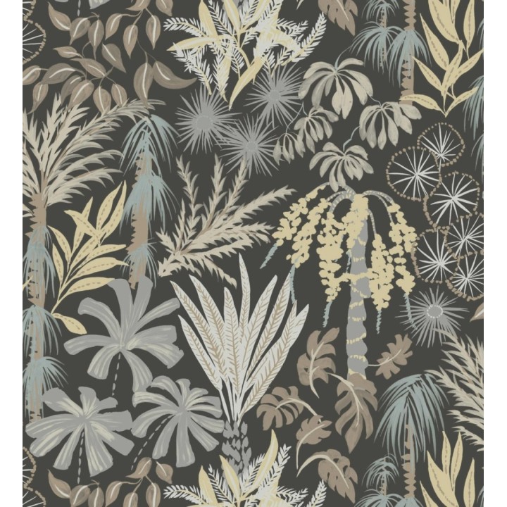 Papel pintado prestigioso tapiz botánico efecto óleo - Indra Exotic 683941