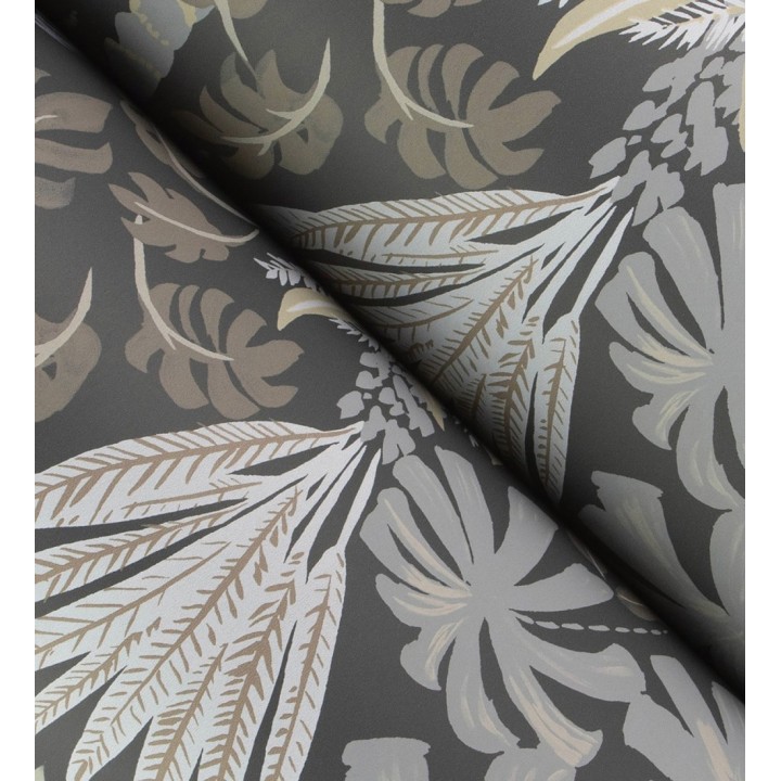 Papel pintado prestigioso tapiz botánico efecto óleo - Indra Exotic 683941