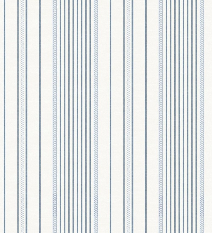 Papel pintado rayas de sastre tonos verdes y textura textil - Victoria Regal 683944