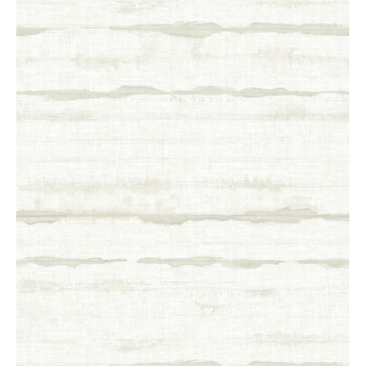 Papel pintado bruma beige en acuarela sobre lienzo - Bering Horizon 683977