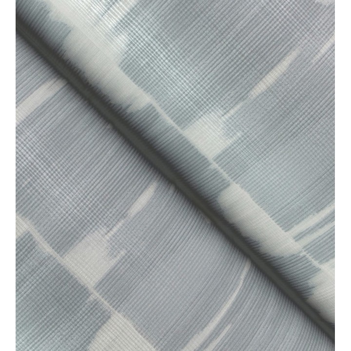 Papel pintado esencia de telar azul plomo estilo wabi sabi - Kira Ikat 683985