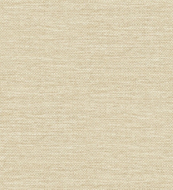 Papel pintado rafia con fibras de sisal color natural claro - Studs Texture 683989