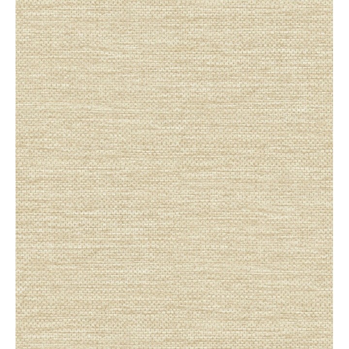 Papel pintado rafia con fibras de sisal color natural claro - Studs Texture 683989
