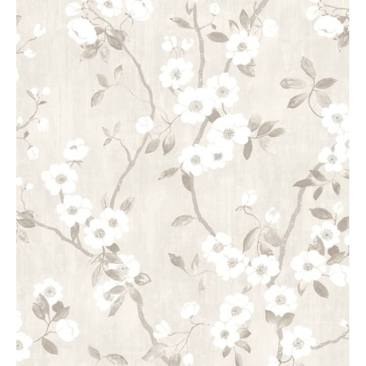 Papel pintado de ramas con flores japonesas - Hilda Spring 126411