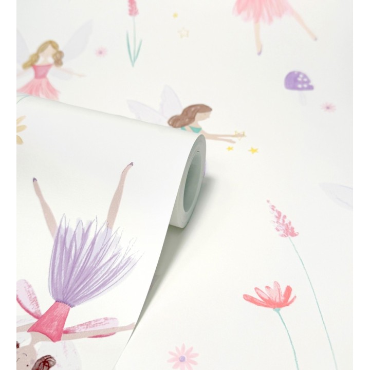 Papel pintado de hadas bailarinas en tonos suave - Valentina Dancing 684069