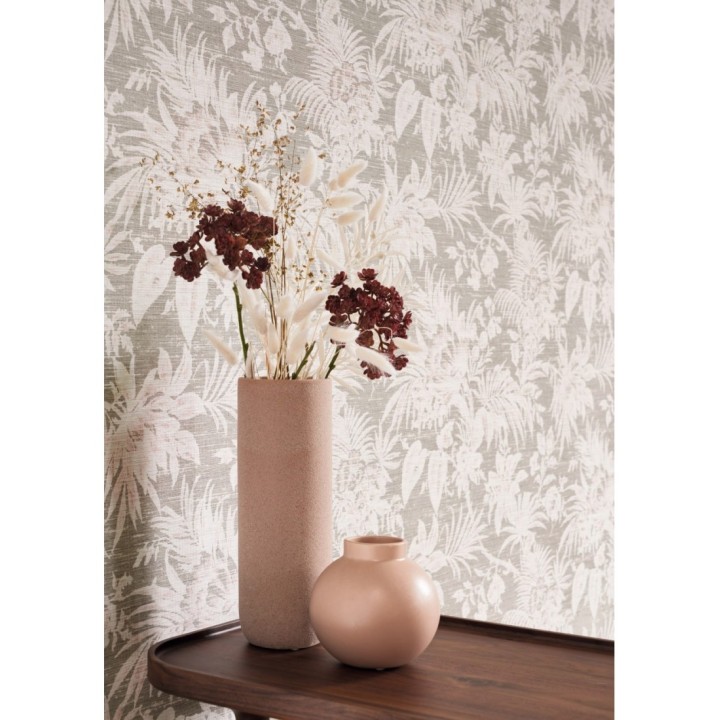 Papel pintado imitación tapiz de hojas - Calton Forest 126417