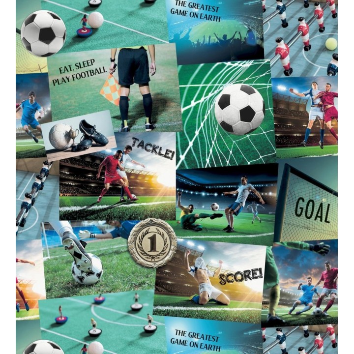 Papel pintado collage deportivo con imágenes de fútbol - River League 684097