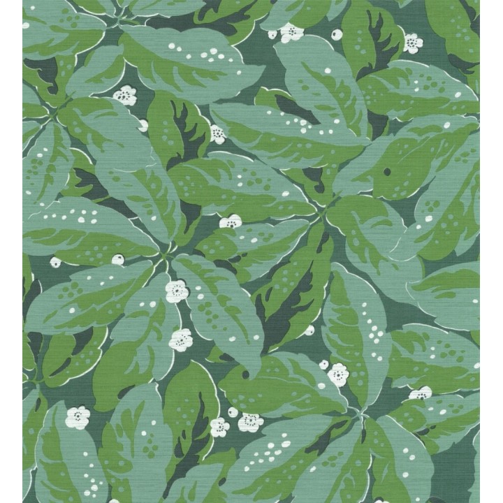 Papel pintado hojas grandes tonos verdes - Okinawa Flowers 126427