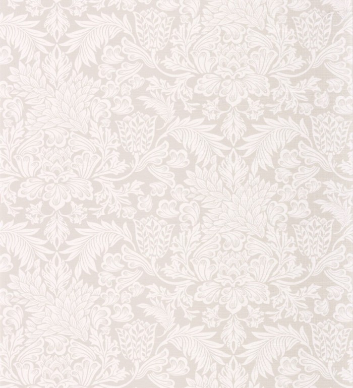Papel pintado flores clásicas color beige - Monique Classic 126428