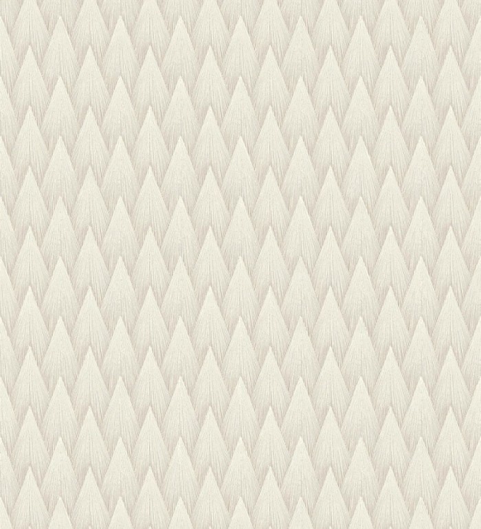 Papel pintado escamas punta de flecha metalizadas en beige - Swanson Glam 684115