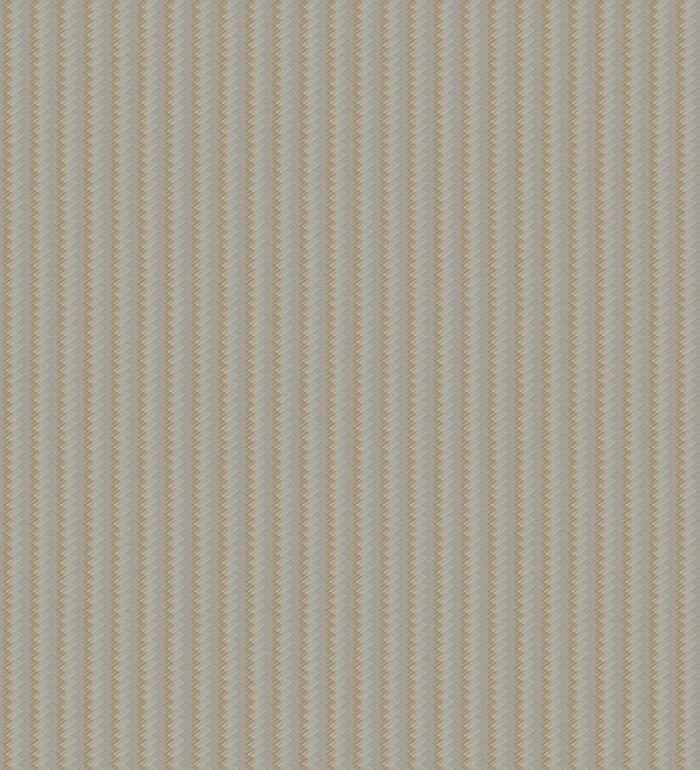 Papel pintado rayas en forma de espiga marron y gris metalizado sutil - Gerald Loft 684131
