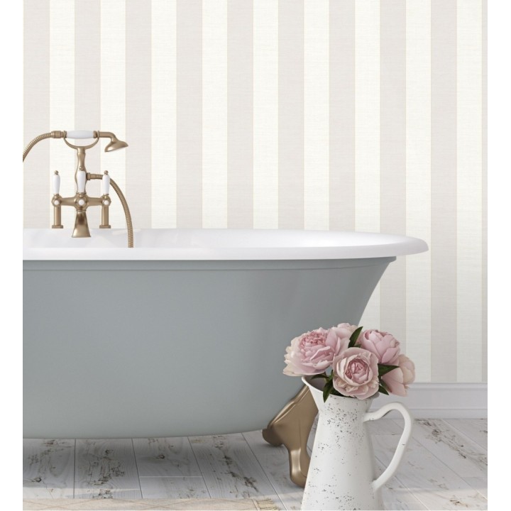 Papel pintado de rayas tonos claros - Prince Stripes 126439