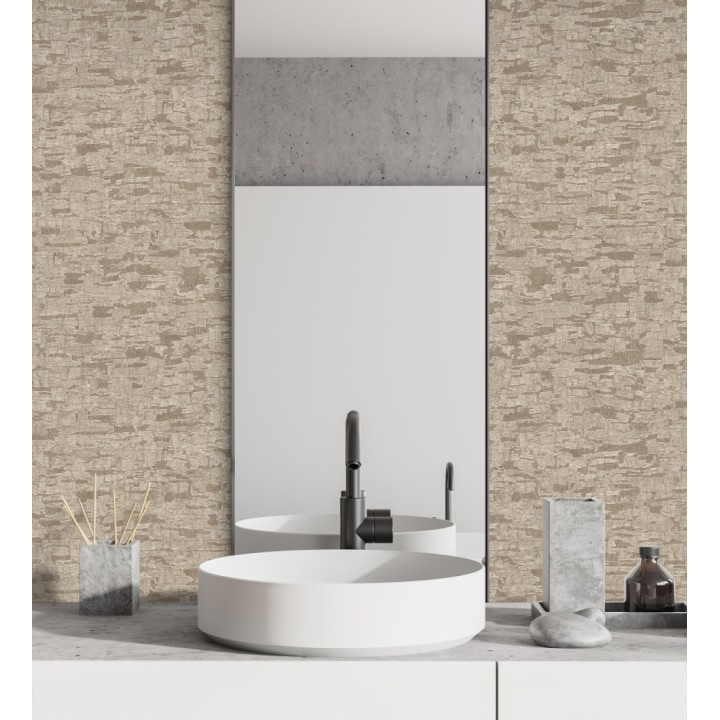 Papel pintado relieve natural corteza de árbol - Luxor Ancient 684153