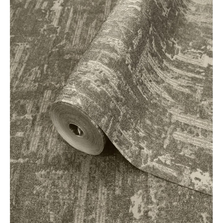 Papel pintado efecto seda de abacá en relieve textil artesanal - Montgomery Stately 684163