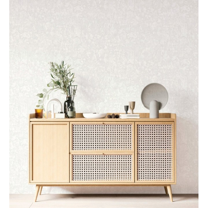 Papel pintado cemento pulido color yeso estilo loft moderno - Hudson Rugged 684164