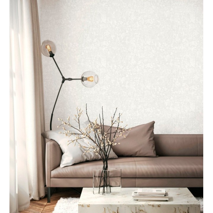 Papel pintado cemento pulido color yeso estilo loft moderno - Hudson Rugged 684164