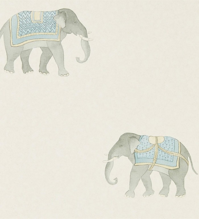 Papel pintado de elefantes de ceremonia en desfile oriental - Mysore Elephant 684174