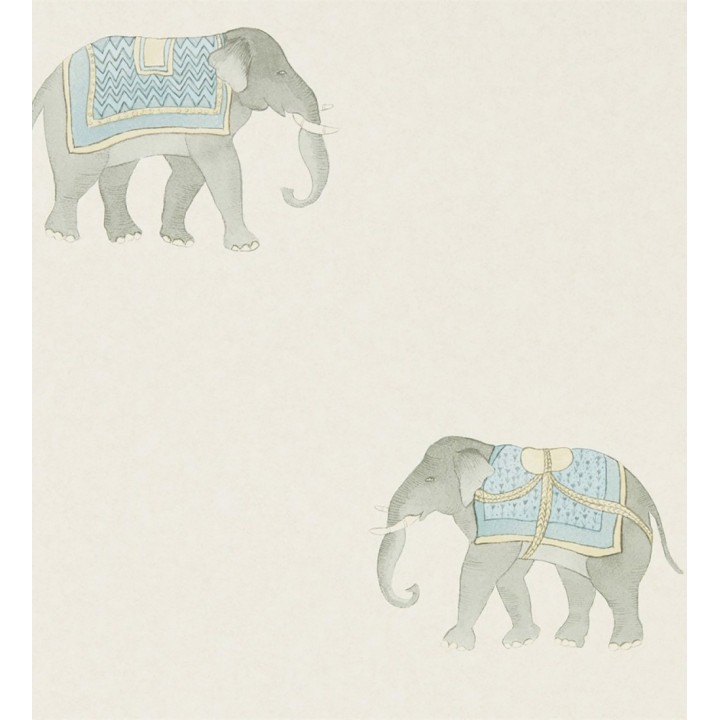 Papel pintado de elefantes de ceremonia en desfile oriental - Mysore Elephant 684174