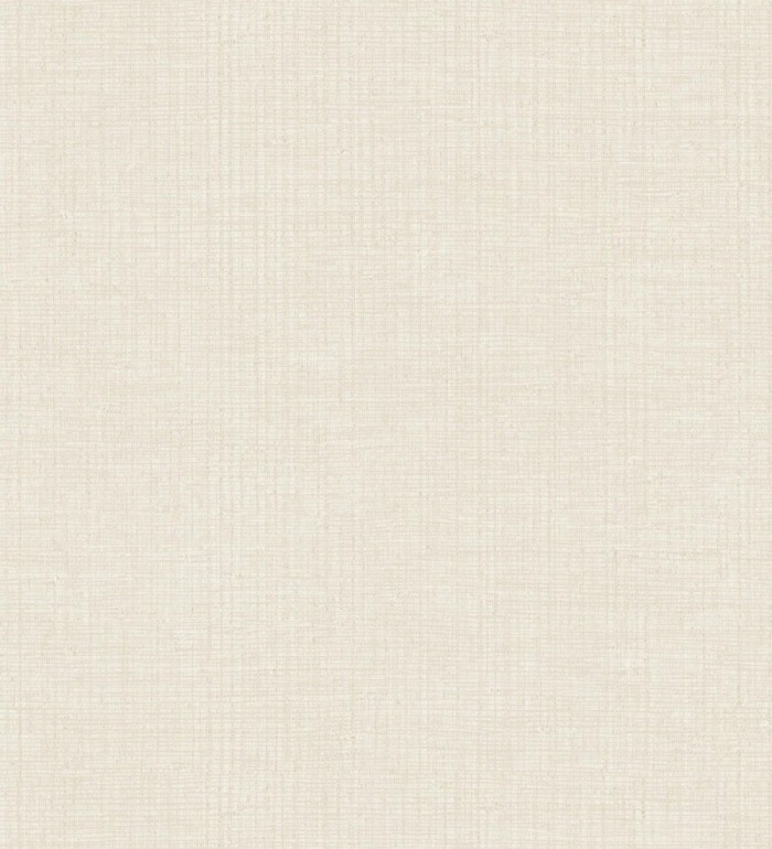 Papel pintado de textura rafia natural con relieve tono beige claro - Drava Coarse 684235