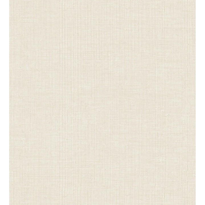 Papel pintado de textura rafia natural con relieve tono beige claro - Drava Coarse 684235