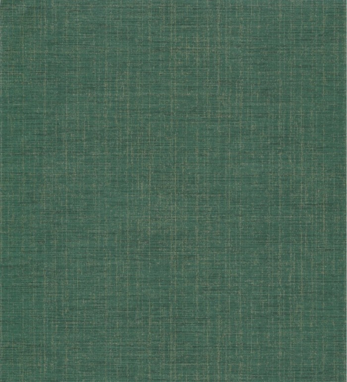 Papel pintado liso texturizado verde oscuro - Calvin Hall 126455